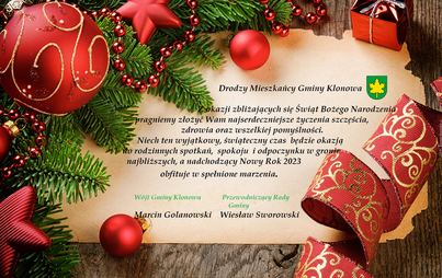 Zdjęcie do Wesołych Świąt