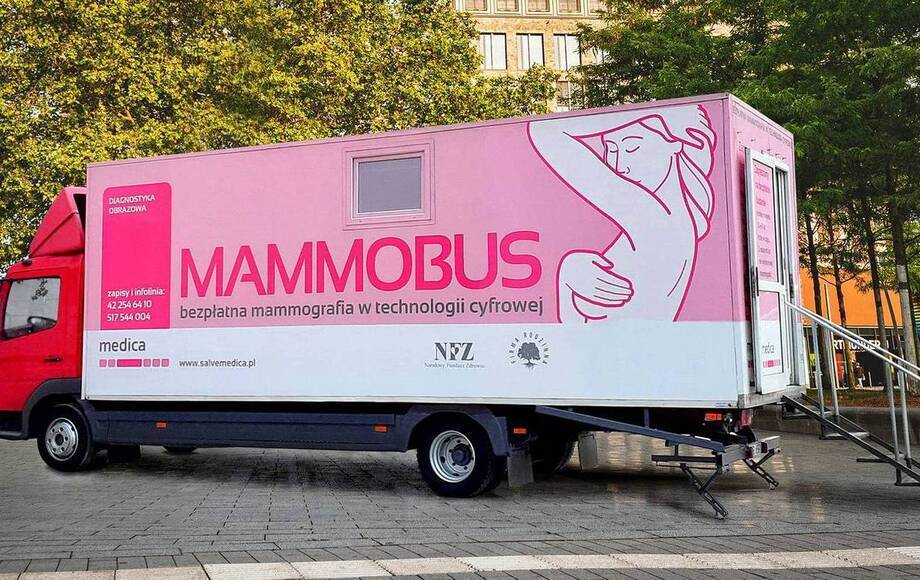 Bezpłatne badania mammograficzne w Klonowej