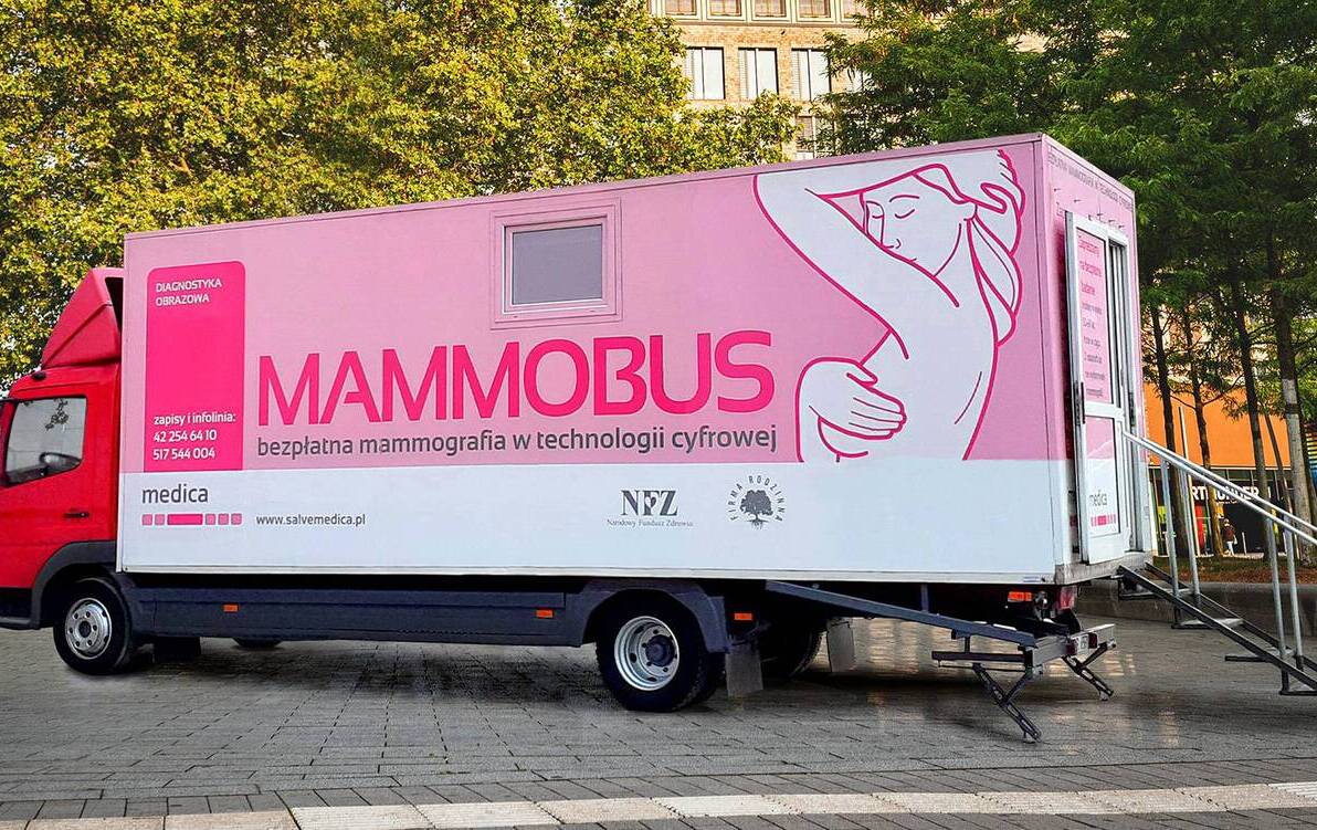 Bezpłatne badania mammograficzne w Klonowej
